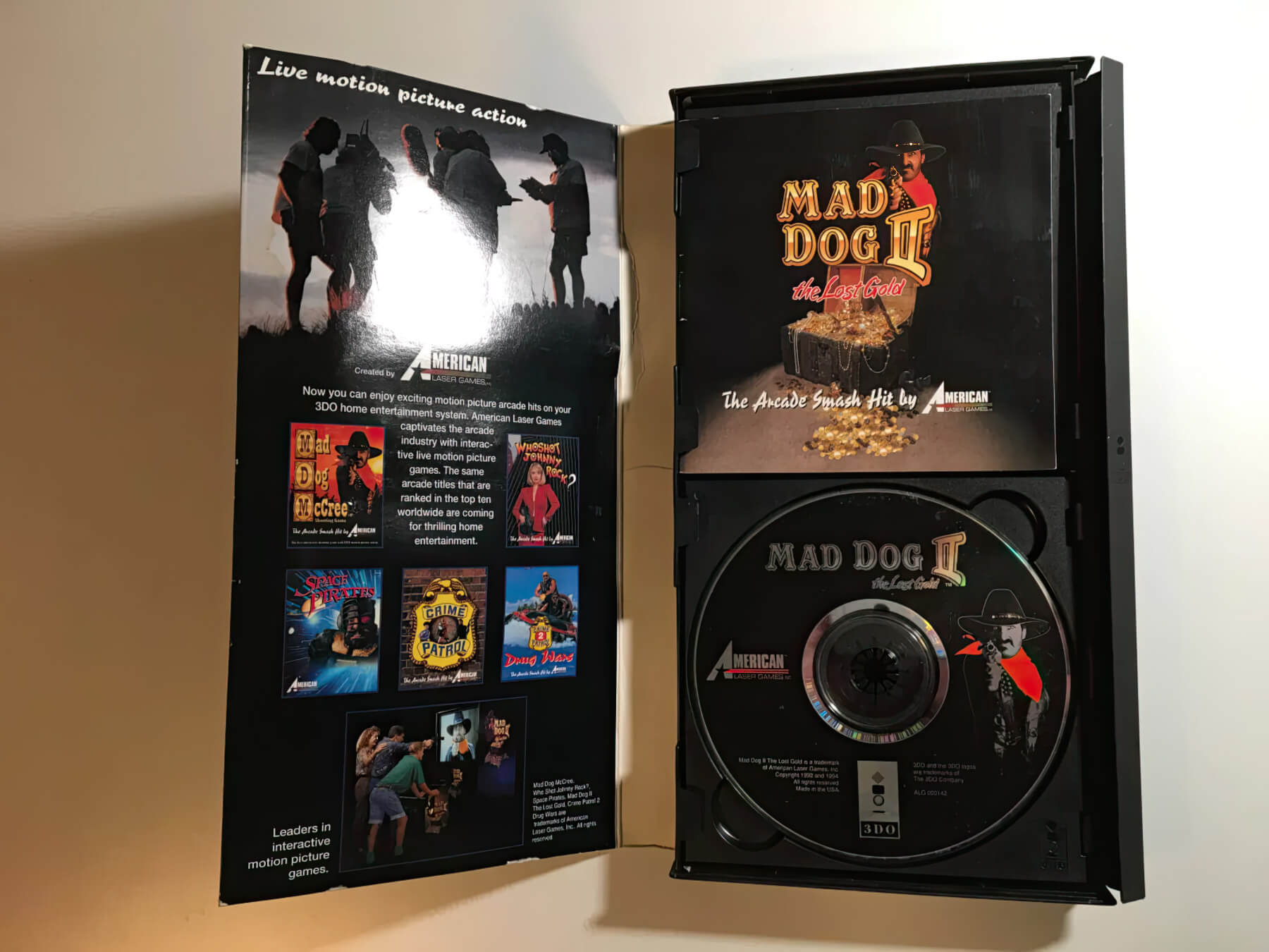 Лицензионный диск Mad Dog II - the Lost Gold для 3DO